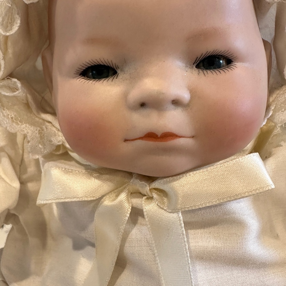 Antique German Porcelain Grace S. Putnam Baby Doll - Unbroken Head and Fingers